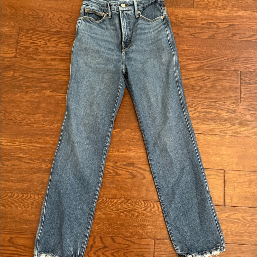 Good American jeans good curve straight